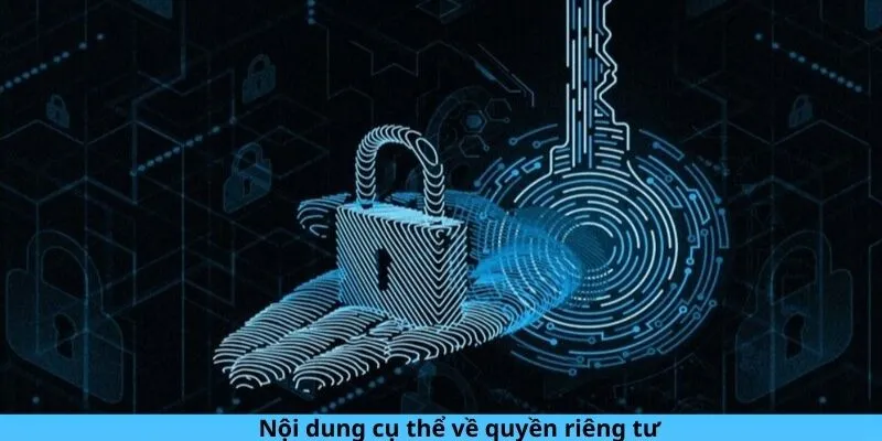 Nội dung chi tiết về quyền riêng tư