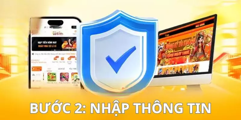 Thành viên điền thông tin truy cập theo yêu cầu của hệ thống